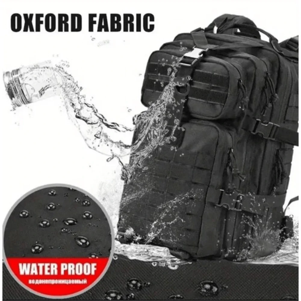 StealthX Military Unisex 45L Backpack Waterproof Backpacking Tactical‎ Organizer